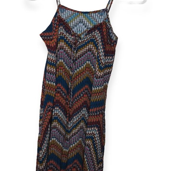 B.Yellowtail Size XS Peyote Stitch Mini Dress Tank Boho Chevron Aztec Print - Picture 6 of 11